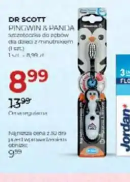 Jawa Drogerie Dr Scott szczoteczka Pingwin oferta