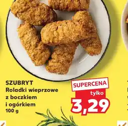 Kaufland Szubryt Roladki wieprzowe oferta