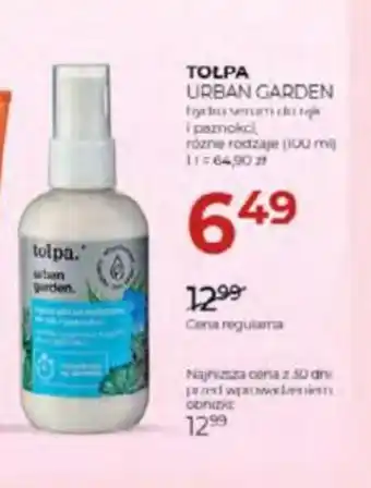 Tołpa Urban Garden hydro serum