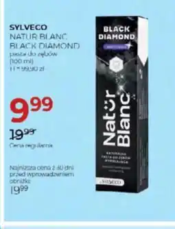 Jawa Drogerie Sylveco Natur Blanc Black Diamond pasta do zębów oferta