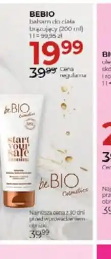 Jawa Drogerie BEBIO balsam do ciała brązujący oferta