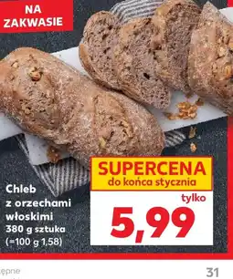 Kaufland Chleb z orzechami włoskimi oferta