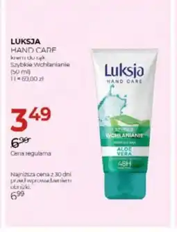 Jawa Drogerie Luksja krem do rąk oferta