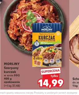 Kaufland Morliny Szarpany kurczak w sosie BBQ oferta