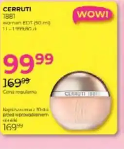 Jawa Drogerie Cerruti 1881 oferta