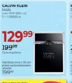 Jawa Drogerie Calvin Klein Man oferta