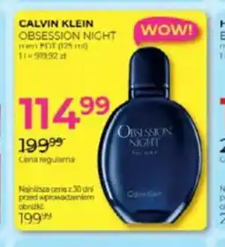 Jawa Drogerie Calvin Klein Obsession Night oferta