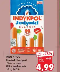 Kaufland INDYKPOL Parówki Jedynki oferta
