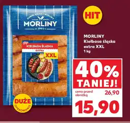 Kaufland Morliny Kiełbasa śląska XXL oferta