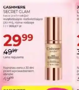 Jawa Drogerie Cashmere Secret Glam baza oferta