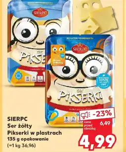 Kaufland Sierpc Ser żółty Pikserki oferta