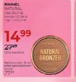 Jawa Drogerie Rimmel Natural Bronzer oferta