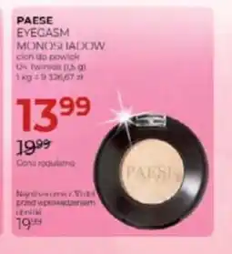 Jawa Drogerie PAESE Eyecagasm Monoshadow oferta