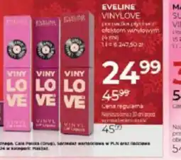 Jawa Drogerie Eveline Vinylove pomadka płynna oferta