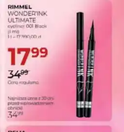 Jawa Drogerie Rimmel Wonderink Ultimate eyeliner oferta