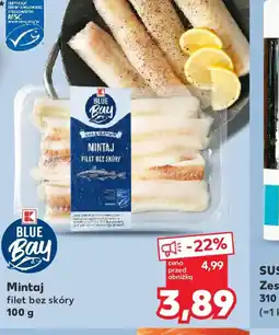 Kaufland Mintaj filet bez skóry Blue Bay oferta