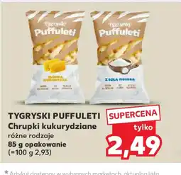 Kaufland Tygryski Puffuleti Chrupki oferta