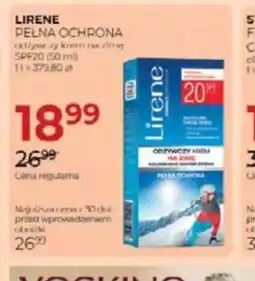 Jawa Drogerie Lirene Pełna Ochrona krem oferta