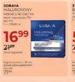 Jawa Drogerie Soraya Hialuronowy krem 70+ oferta