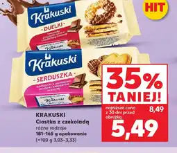 Kaufland Krakuski Ciastka z czekoladą oferta