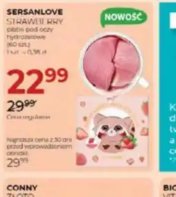 Jawa Drogerie Sersanlove Strawberry płatki pod oczy oferta