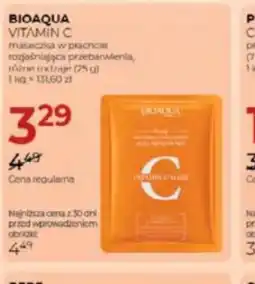 Jawa Drogerie BIOAQUA Vitamin C maseczka oferta