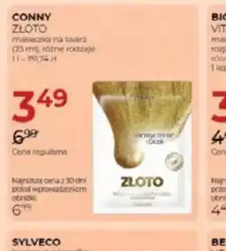 Jawa Drogerie Conny Złoto maseczka oferta