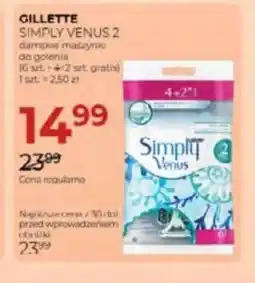 Jawa Drogerie Gillette Simply Venus 2 maszynki oferta