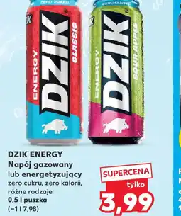 Kaufland Dzik Energy napój gazowany oferta