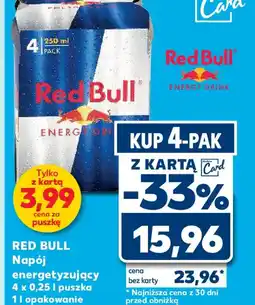Kaufland Red Bull napój energetyzujący oferta
