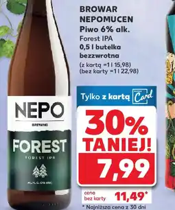 Kaufland Browar Nepomucen Piwo Forest IPA oferta