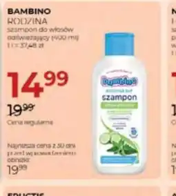 Jawa Drogerie Bambino szampon odświeżający oferta