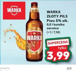 Kaufland Warka Złoty Pils oferta