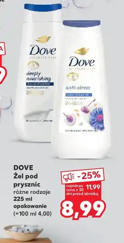 Kaufland Dove Zel pod prysznic oferta