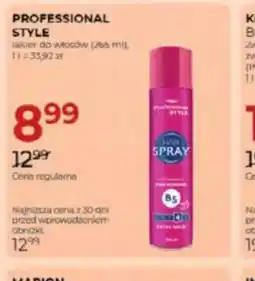 Jawa Drogerie Professional Style lakier do włosów oferta