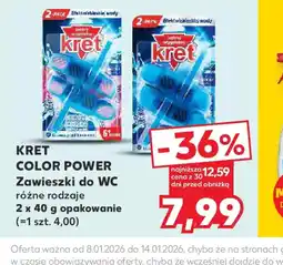 Kaufland Kret Color Power Zawieszki do WC oferta