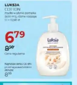 Jawa Drogerie Luksja mydło w płynie oferta