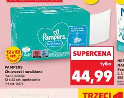 Kaufland Pampers Chusteczki nawilżane oferta