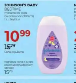 Jawa Drogerie Johnson's Baby Bedtime mleczko oferta