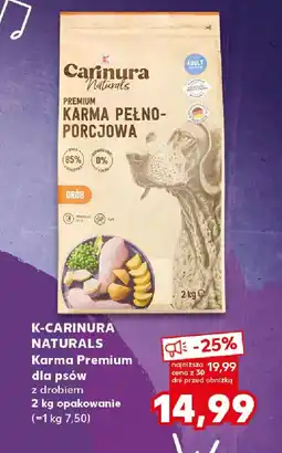Kaufland K-Carinura Naturals Karma Premium dla psów oferta