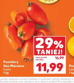 Kaufland Pomidory San Marzano oferta