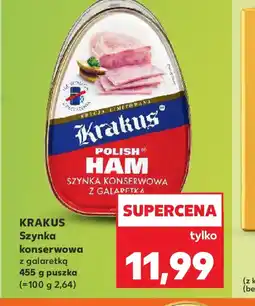 Kaufland Krakus Szynka konserwowa oferta