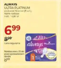 Jawa Drogerie Always Ultra Platinum oferta