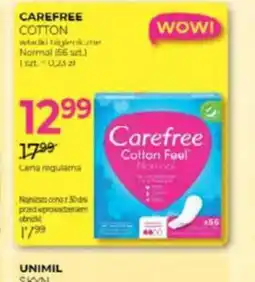 Jawa Drogerie Carefree wkładki higieniczne oferta