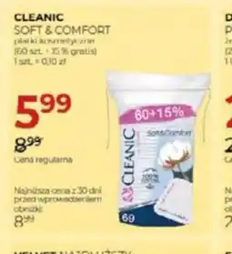 Jawa Drogerie Cleanic Soft & Comfort płatki oferta