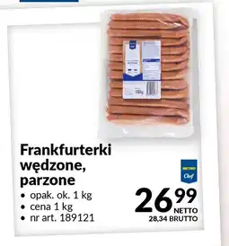 Makro Frankfurterki wędzone, parzone oferta