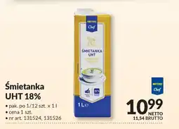 Makro Smietanka UHT 18% Metro Chef oferta