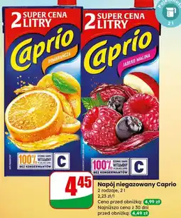 Dino Caprio Pomarańcza / Jabłko-Malina (Napój niegazowany, 2L) oferta