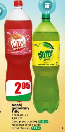 Dino Frito Grapefruit / Lemon (Napój gazowany, 2L) oferta