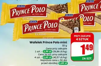 Dino Wafelek Prince Polo mini oferta